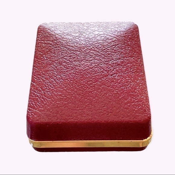 NIB Vintage 14K Gold Plated Crystal Heart Pendant Chain Necklace Jewelry - Picture 7 of 7